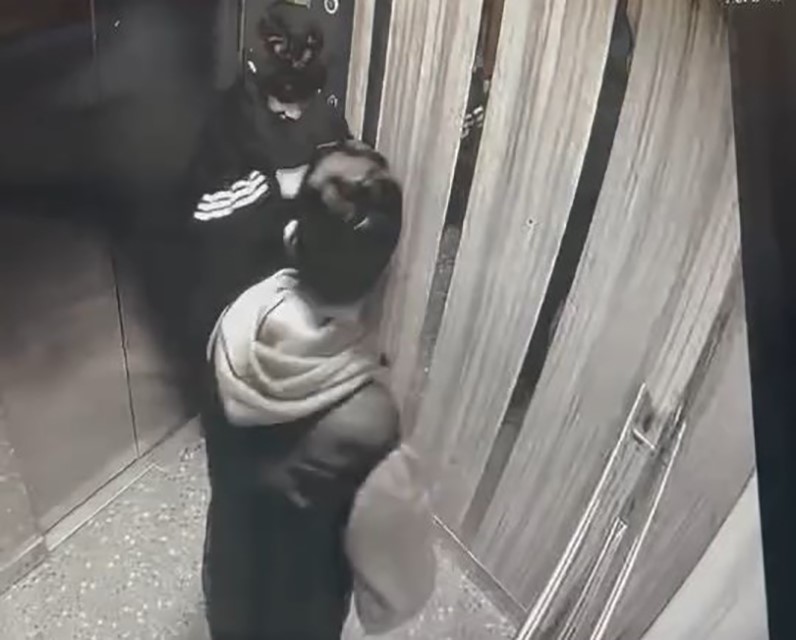 Bursa'nın İnegöl ilçesinde bir binada