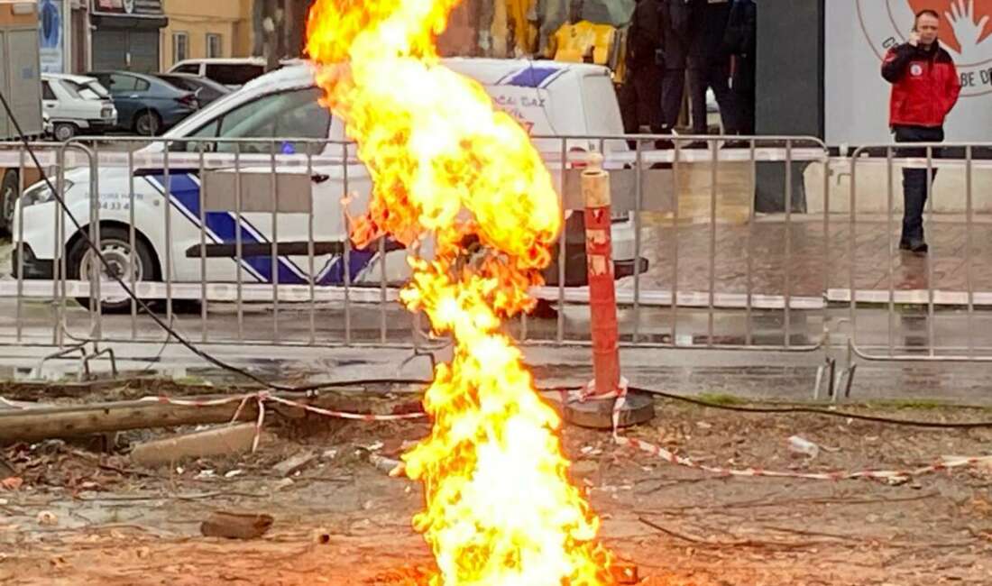 Kocaeli'nin Kartepe ilçesinde metan