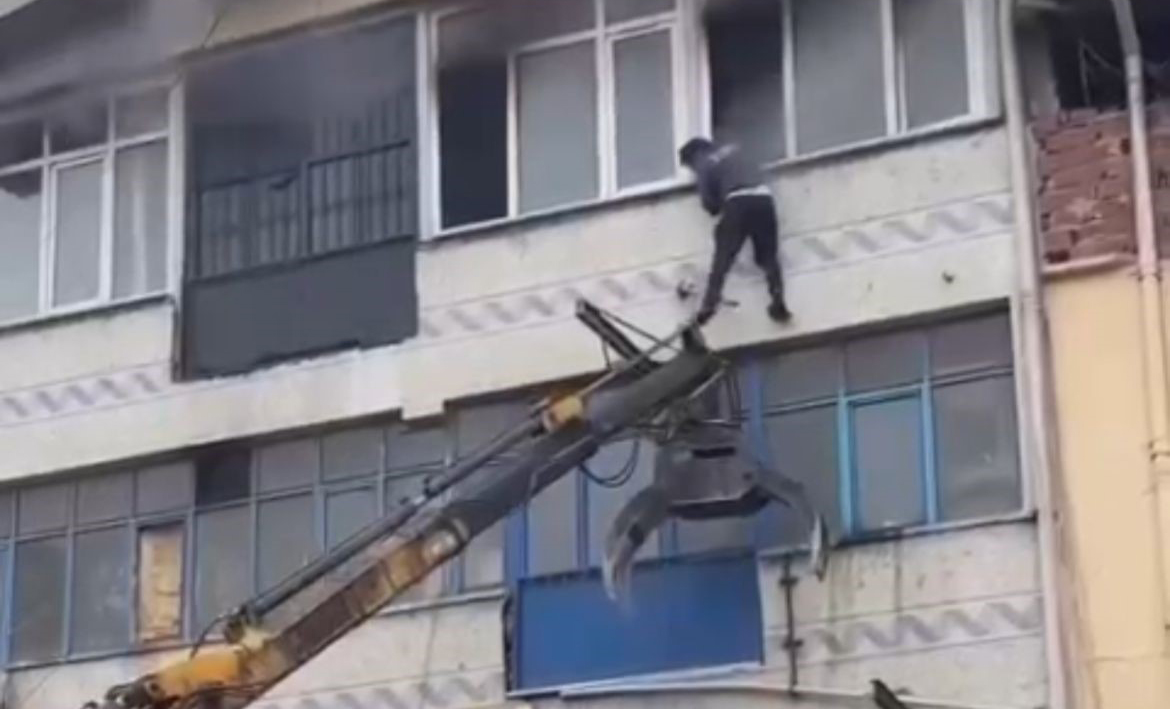 Yangında camda can pazarı