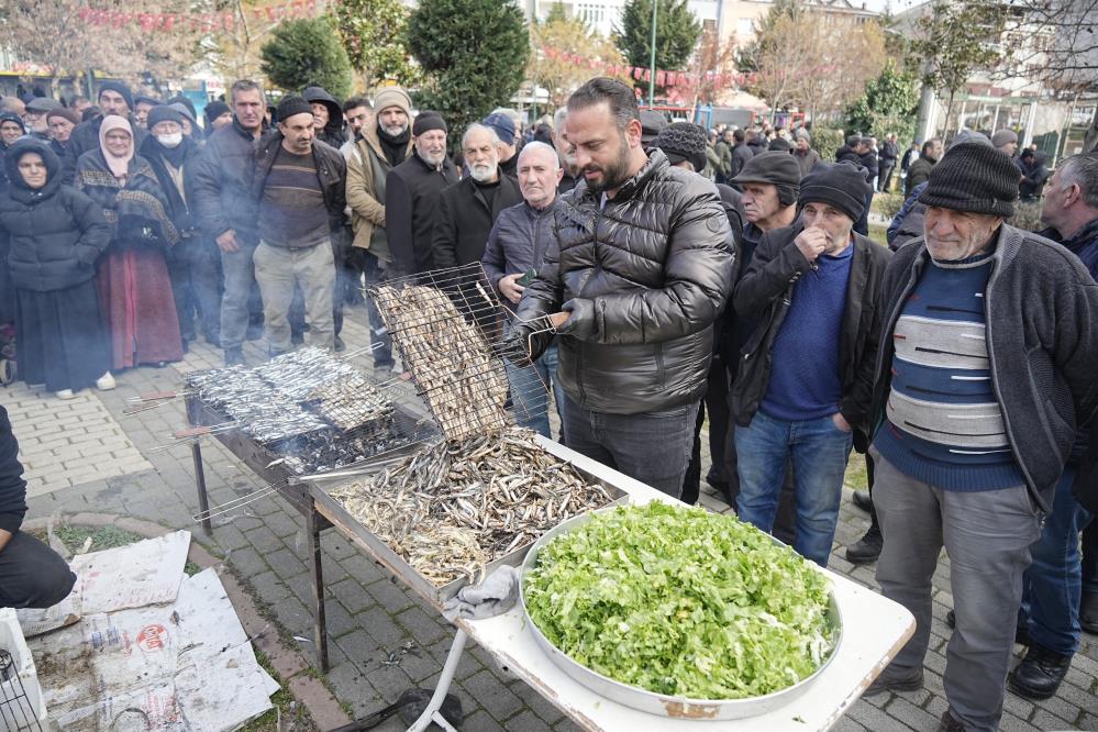 Bursa’daki Hamsi Festivali yoğun ilgi