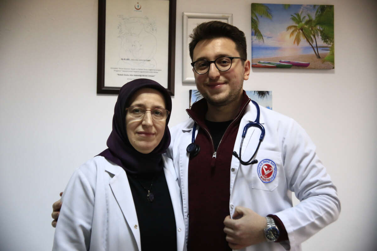 Bursa'da Cumalıkızık Aile Sağlığı Merkezi'nde
