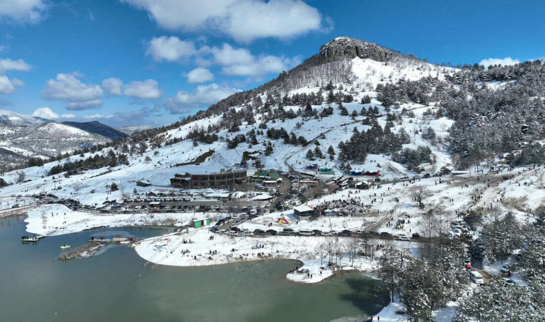 Bursa’da etkili olan kar