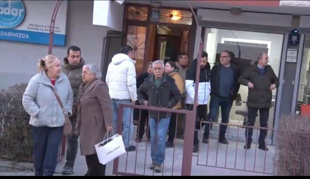 Ankara’da bir apartman dairesinde