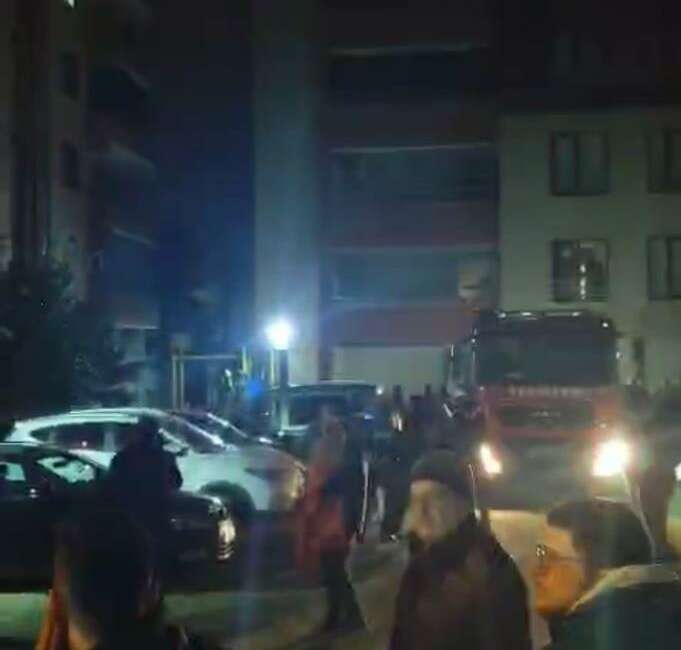 Bursa Nilüfer’de alevler yükseldi Bursa'nın Nilüfer ilçesinde