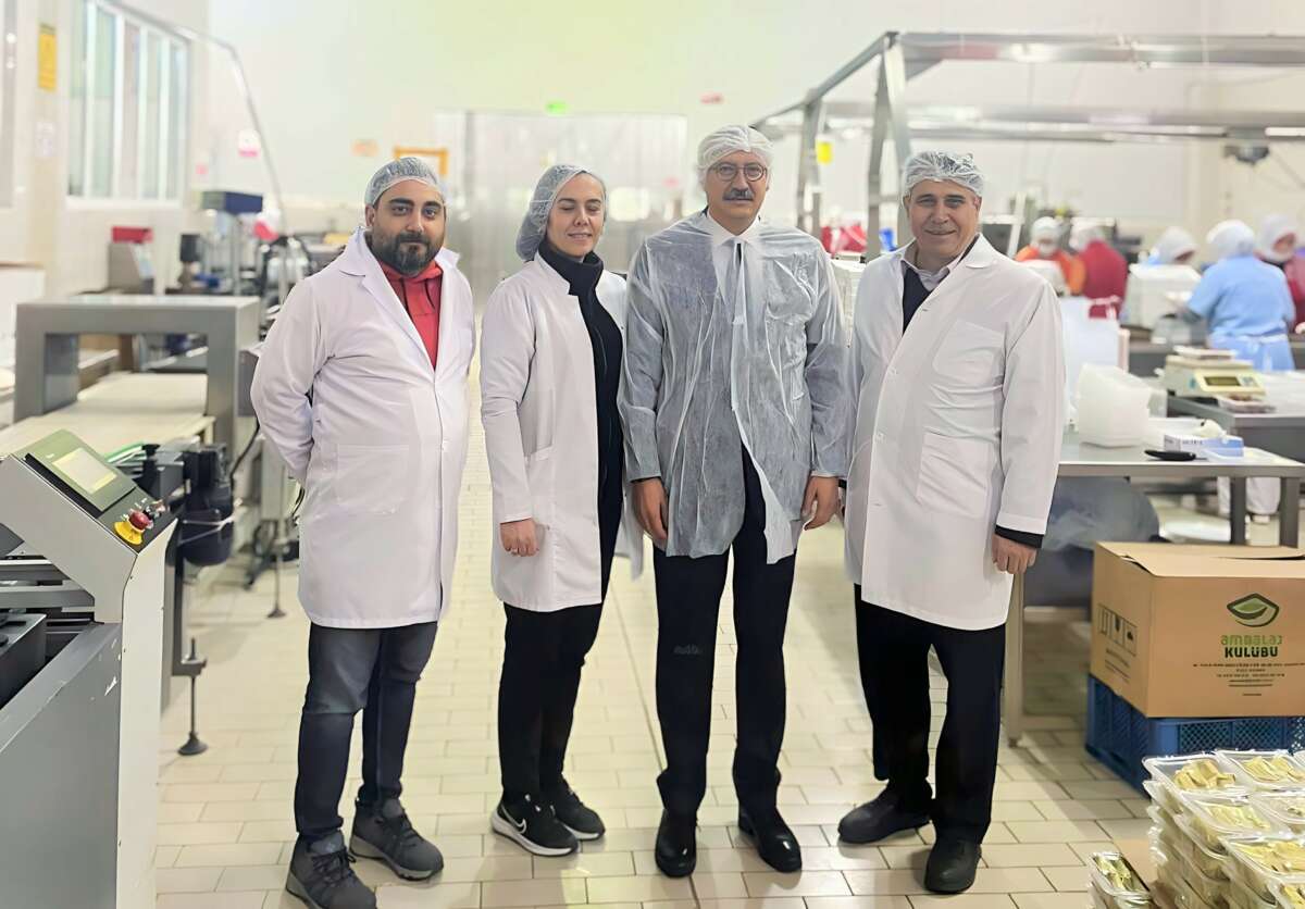 Bursa Başsavcısı Ramazan Solmaz’dan Kardelen üretim tesisine ziyaret