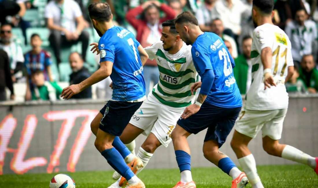 Bursaspor yoluna doludizgin devam ediyor Ligde namağlup lider Bursaspor,