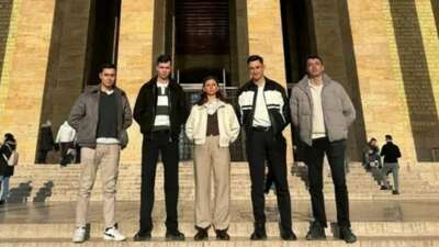 5 teğmen Anıtkabir’de