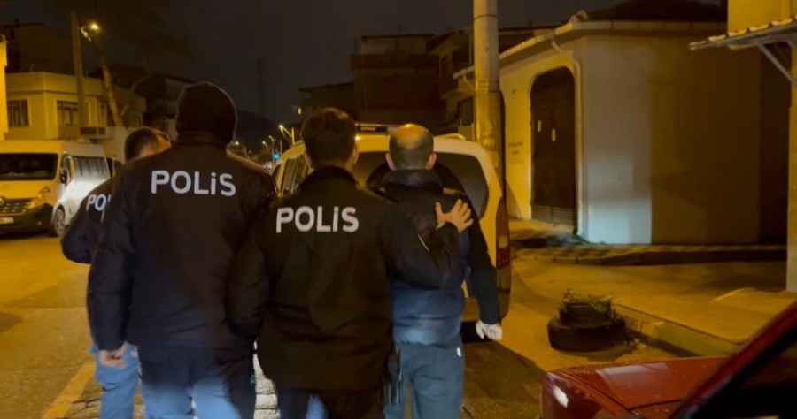 Bursa'da asayiş ekiplerinin devriye