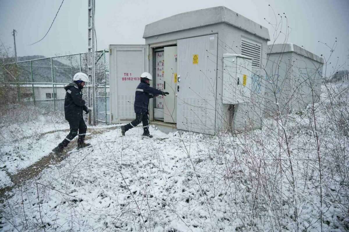 Hava sıcaklıklarının sıfırın altına düşmesi