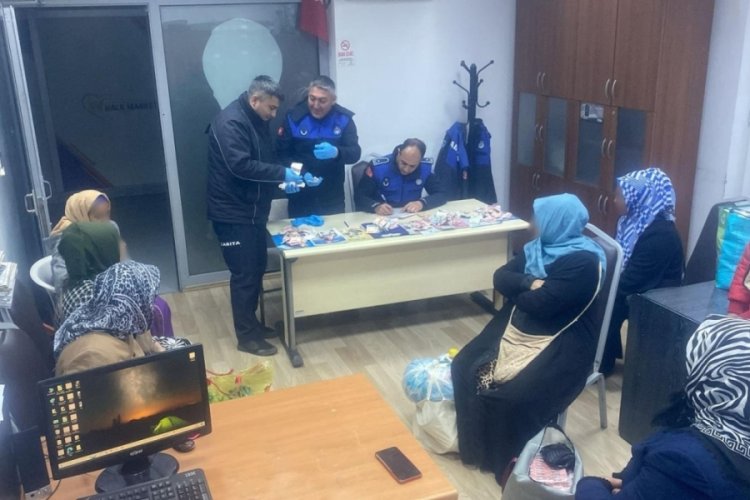 Gemlik Zabıta Müdürlüğü ekipleri,