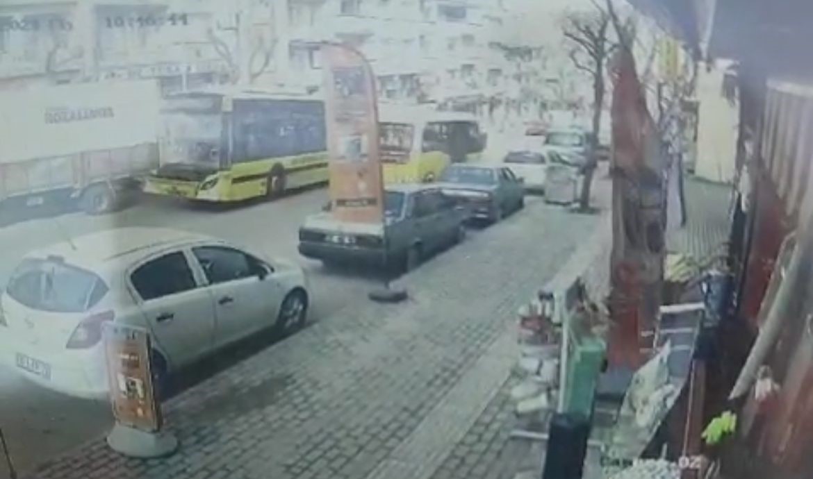 Bursa’da içi yolcu dolu belediye