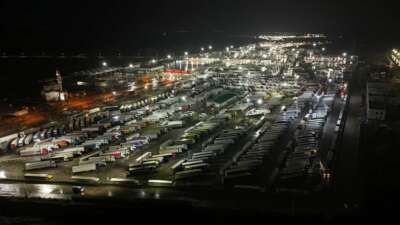 Kapıkule’de tır sürücülerinin iftar telaşı