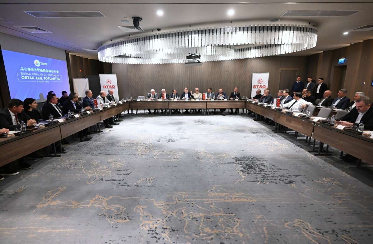 Bursa’daki oda ve borsaların buluştuğu