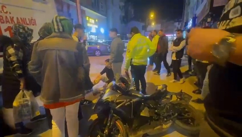 Bursa'nın İnegöl ilçesinde polis uygulamasından