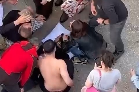 Bursa’da sokakta yürürken kimliği belirsiz