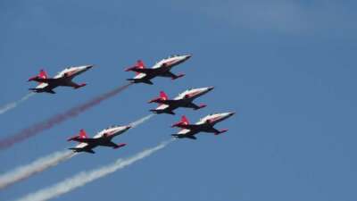 Türk Yıldızları Çanakkale semalarında