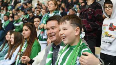 Osmangazili çocuklar Bursaspor’un yanında