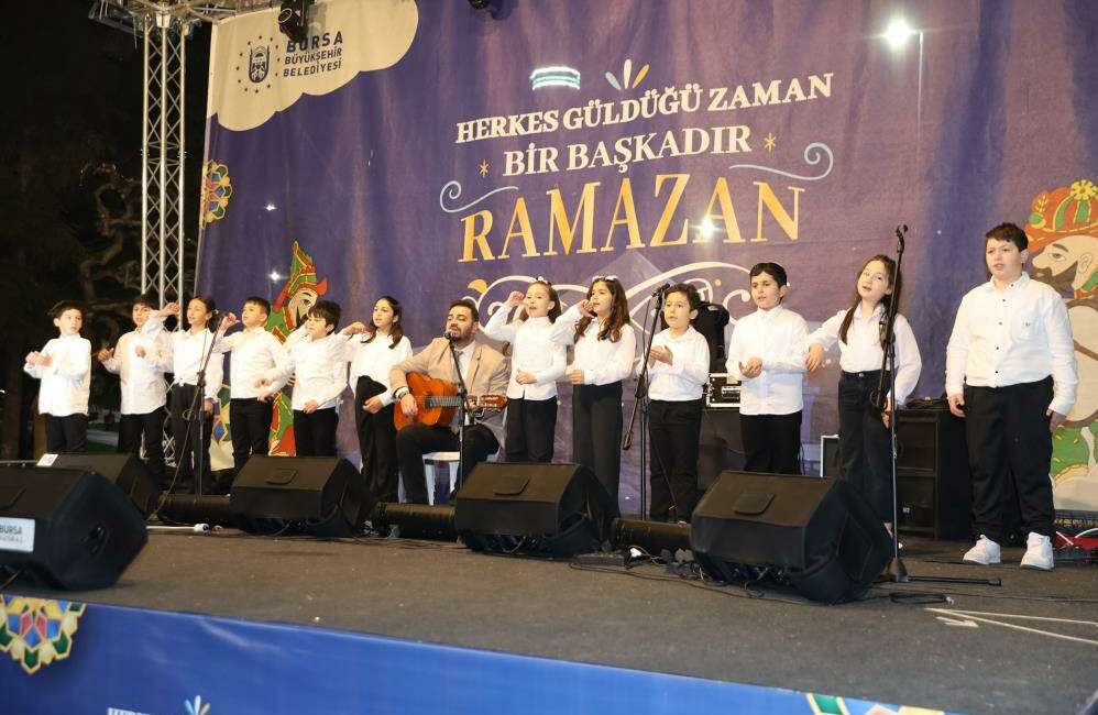 Bursalı çocuklardan Su Günü’ne özel konser Bursa Büyükşehir Belediyesi ve