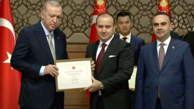 Cumhurbaşkanı Erdoğan’dan Bursalı firmaya teşekkür belgesi