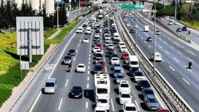İstanbul’da trafik yoğunluğu