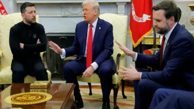Trump ve Zelenskiy Oval Ofis’te gergin görüşme gerçekleştirdi