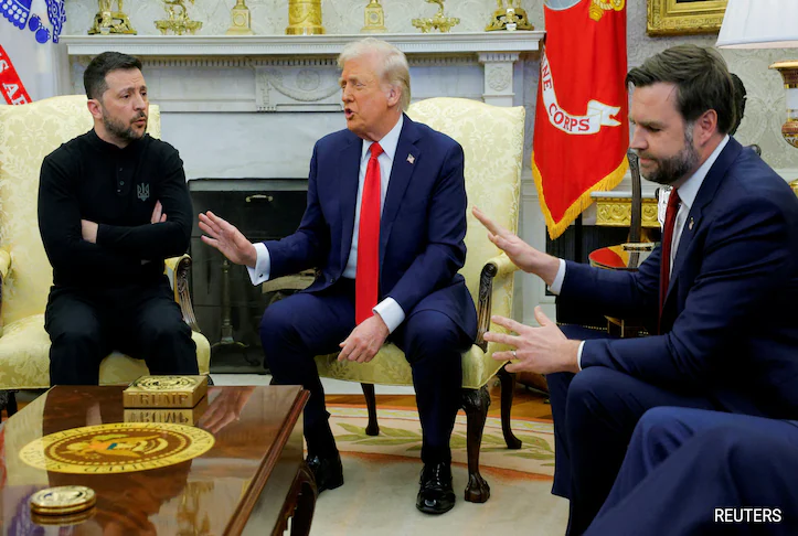 Trump ve Zelenskiy Oval Ofis’te gergin görüşme gerçekleştirdi