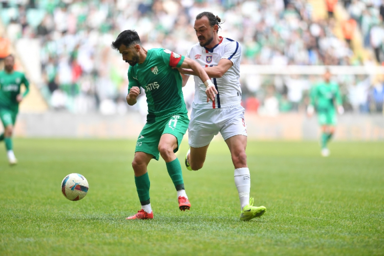 Bursaspor sahasında konuk ettiği