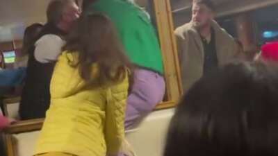 Büyükada-Kadıköy seferini yapan bir vapurda