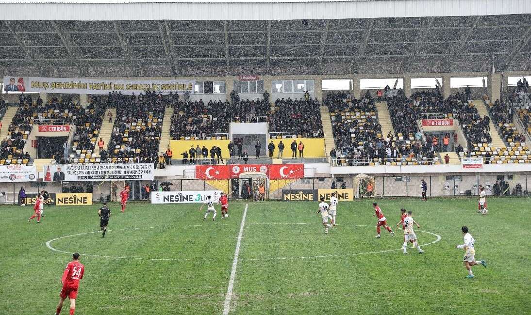 Muş Spor Kulübü, Kemerkent Bulvarspor’u 3-1 mağlup etti TFF 3. Lig 1.