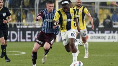 Fenerbahçe Trabzonspor’u 4-1 mağlup etti