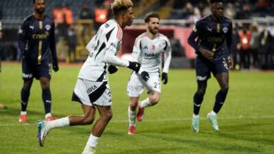 Trendyol Süper Lig: Kasımpaşa 1-1 Beşiktaş