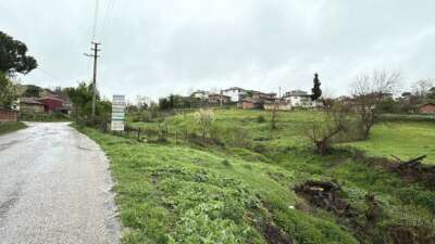 Çanakkale'nin Çan ilçesinde bir köydeki