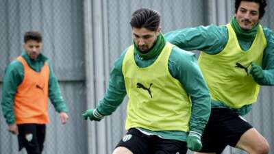 Bursaspor, Hopaspor maçı hazırlıklarını sürdürüyor