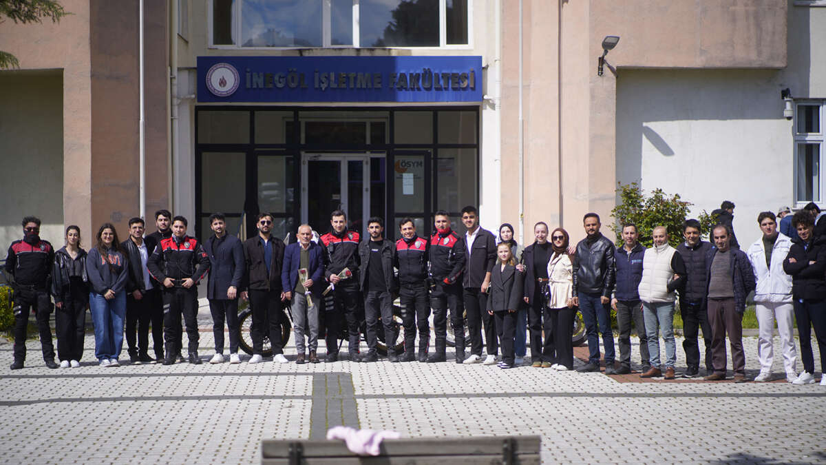 İnegöl’de Üniversite kampüsünde polis ekiplerine kavgalı sürpriz