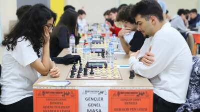 Satranç grup şampiyonası heyecanı Denizli’de yaşandı