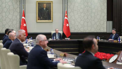 Kabine Toplantısı Beştepe’de başladı