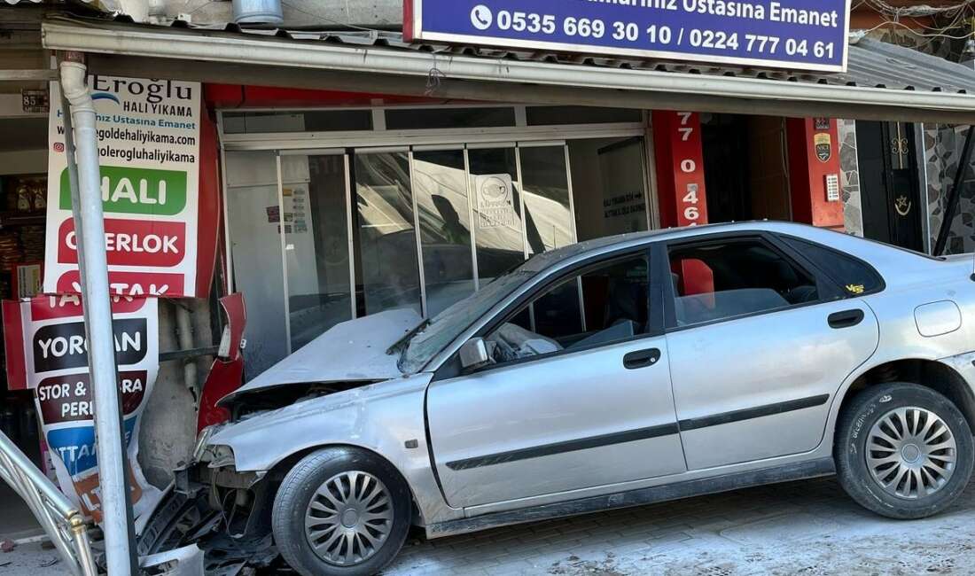 Bursa'nın İnegöl ilçesinde kontrolden