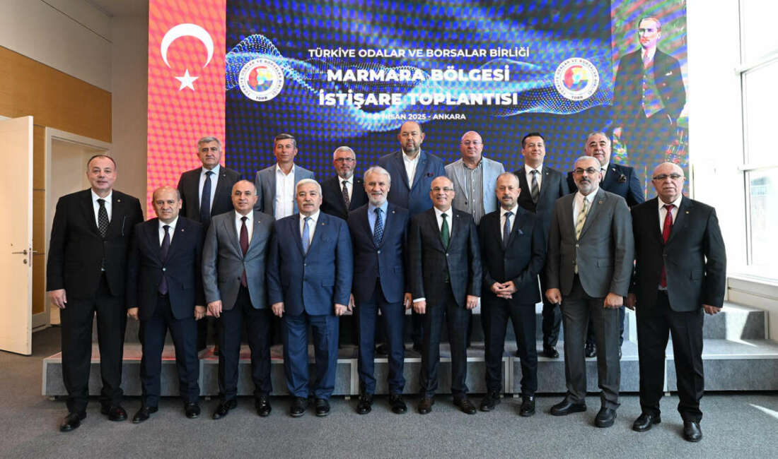 Orhan Torun, TOBB İstişare Toplantısı’nda Yenişehir’i temsil etti Türkiye Odalar ve Borsalar