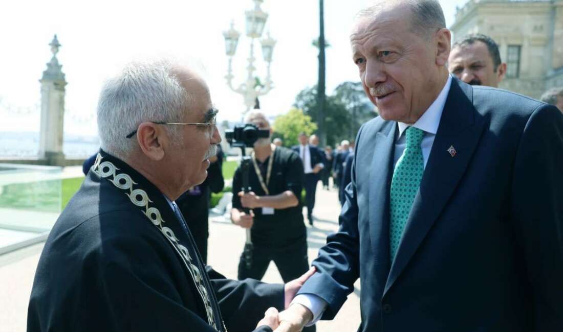 Cumhurbaşkanı Erdoğan, Anayasa Mahkemesi Başkanı Özkaya’yı kabul etti Cumhurbaşkanı Recep Tayyip Erdoğan,