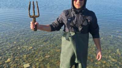 İznik Gölü’nden Poseidon Mızrağı çıktı