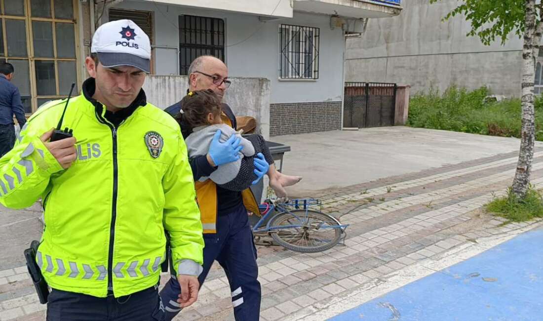 Bursa’da 1. kattan düşen çocuğu moloz dolu çuvallar korudu Bursa'nın İnegöl ilçesinde 1.