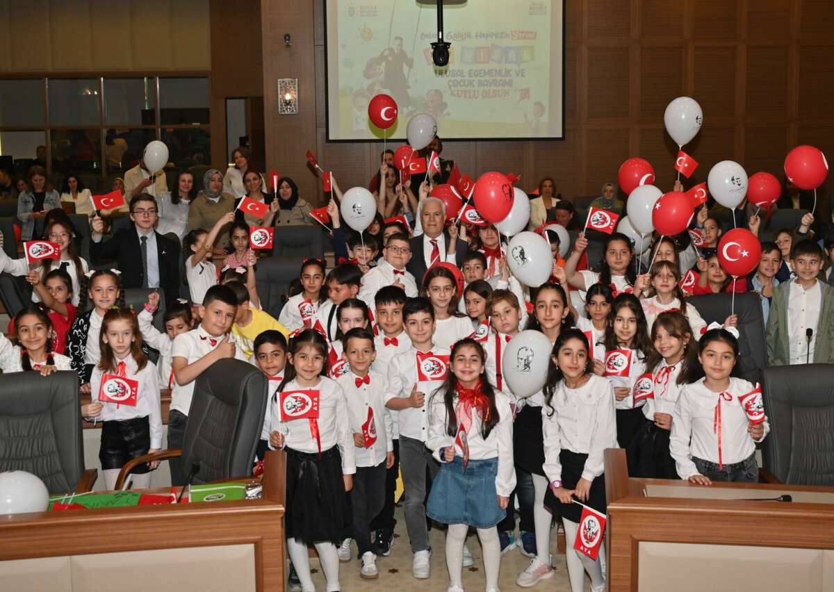 Bursa Büyükşehir Meclisi’nde bu kez çocuklar konuştu
