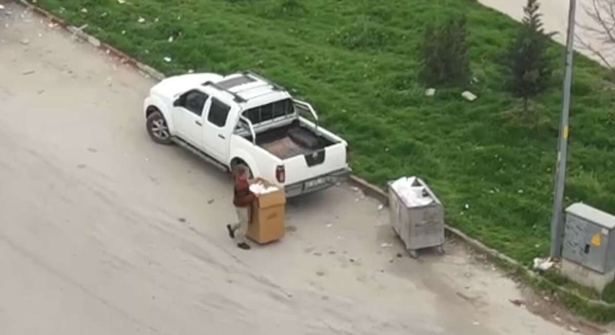 İnegöl’de dron ile tespit ettiler çevreyi kirletenlere ceza yağdırdılar