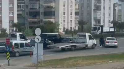 Bursa’da düğün konvoyu nedeniyle trafik