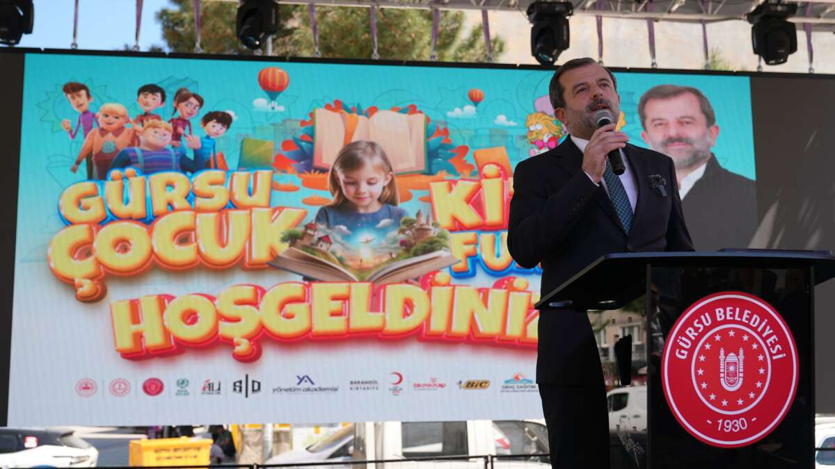 Gürsu Çocuk Kitap Fuarı kapılarını açtı