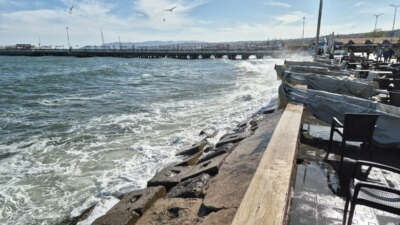 Marmara Denizi’nde şiddetli poyraz: Deniz ulaşımı aksadı