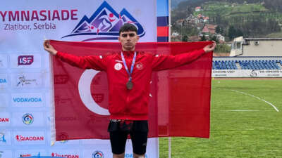 Osmangazili milli atletten dünya üçüncülüğü