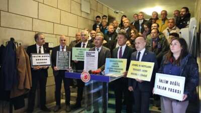 Sarıbal’dan iklim kanunu tepkisi