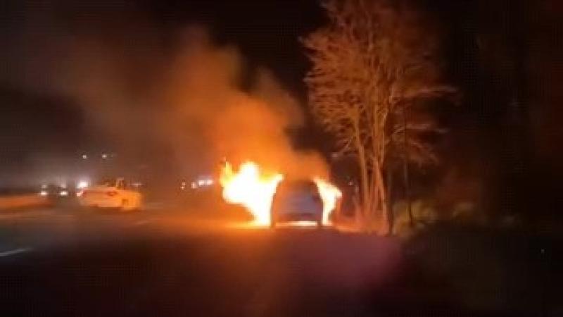 Bursa'nın İnegöl ilçesinde seyir