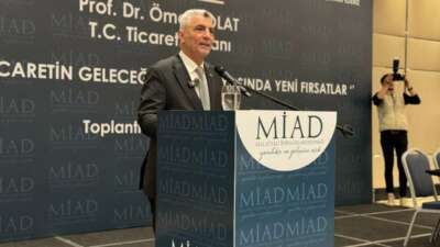 Ticaret Bakanı Ömer Bolat MİAD’ın geleneksel aylık toplantısında konuştu